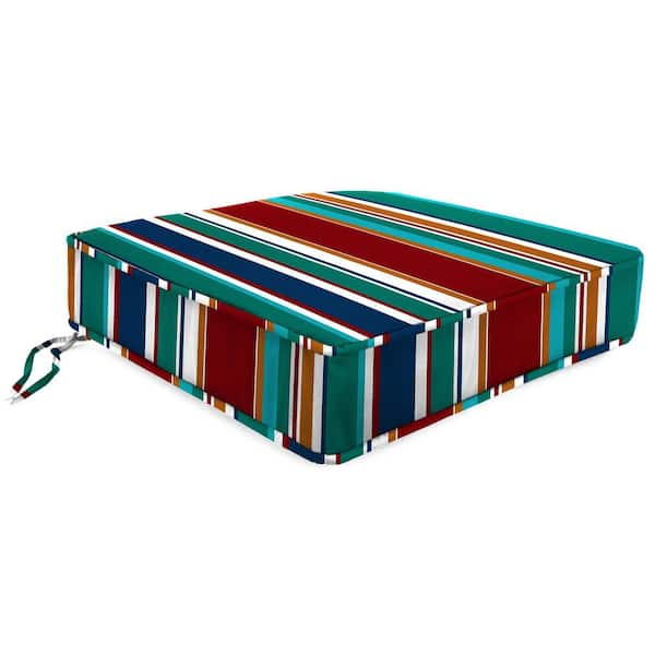 22.5 in. W x 22.5 in. D x 5 in. T Square Outdoor Deep Seat Cushion in Colonial Element