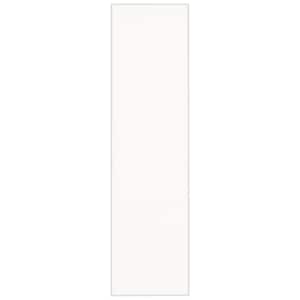 11.25 in. W x 42 in. H Cabinet End Panel in Satin White (2-Pack)