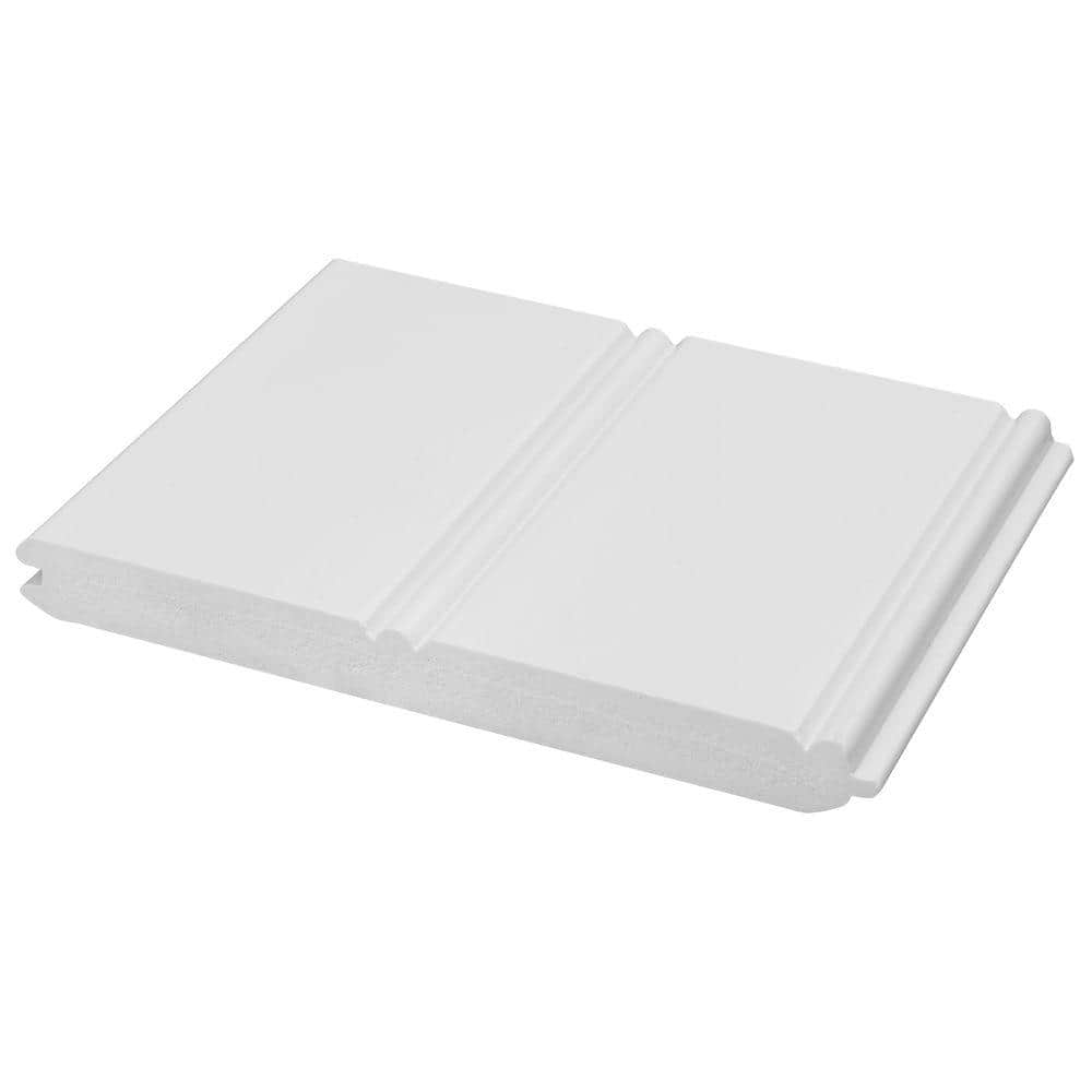 32 sq. ft. Beadboard White V-Groove Panel 109693 - The Home Depot