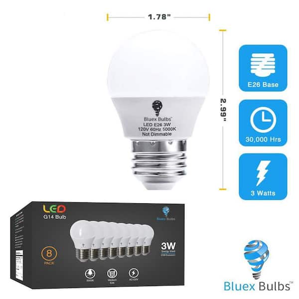 BEYOND BRIGHT 25-Watt LED Lamp Light Bulbs 6500K 3700-Lumens with Built-In Bluetooth  Speaker (72-Pack) BEBRSW-PD24 - The Home Depot