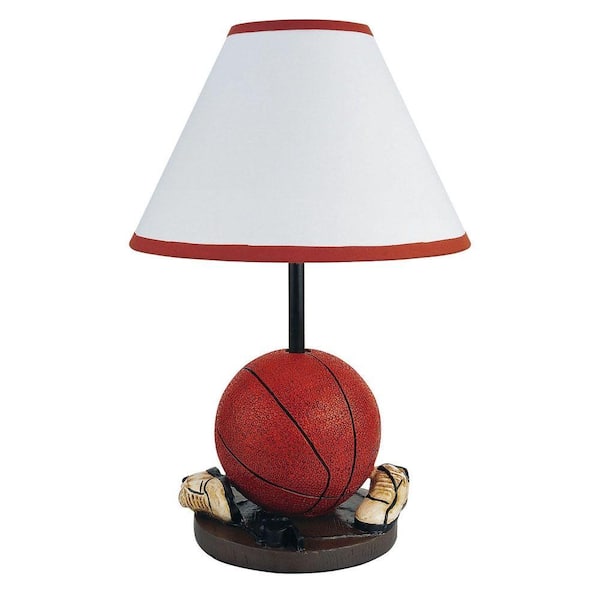 ORE International 15 in. Basketball Accent Table Lamp