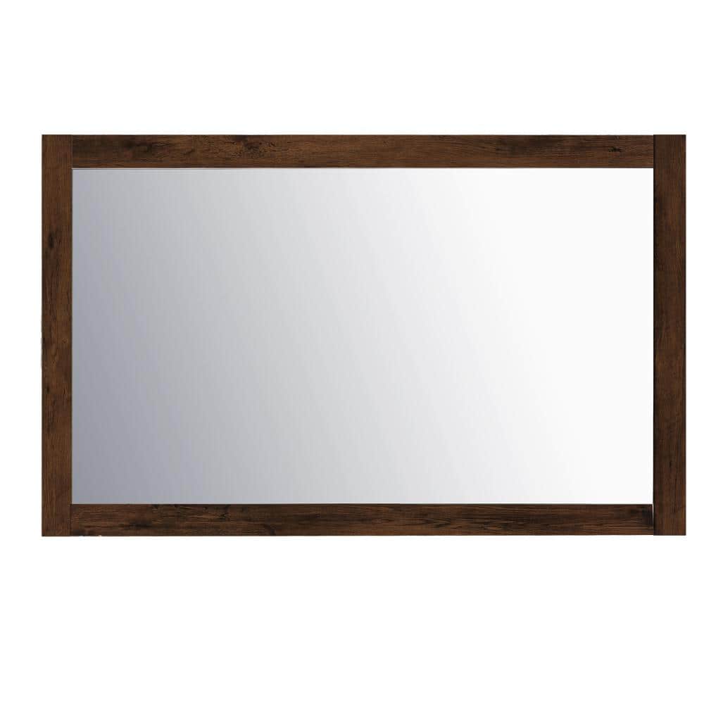 Eviva Sun 48 in. W x 30 in. H Framed Rectangular Bathroom Vanity Mirror ...