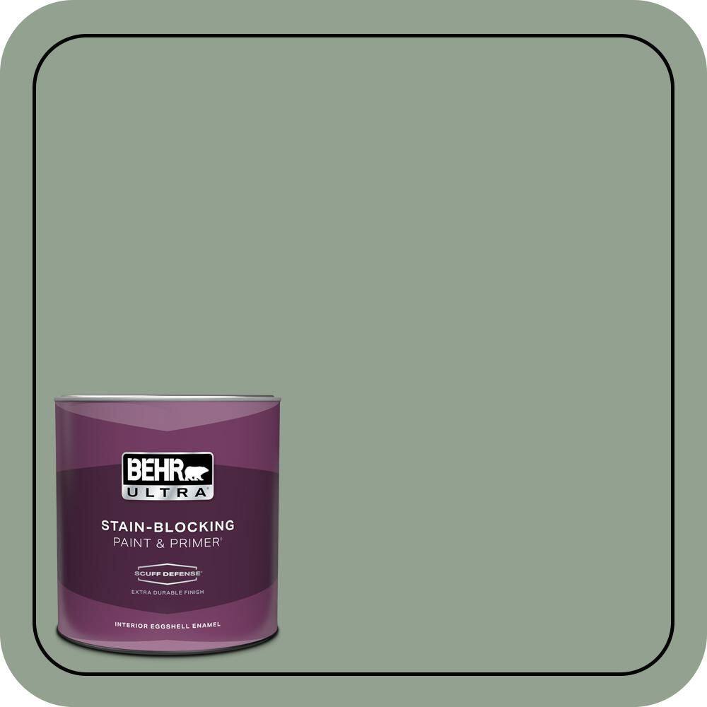 1 qt. #N400-4 Forest Path Extra Durable Eggshell Enamel Interior Paint & Primer price history on PriceWatchPro