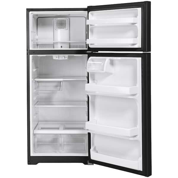 17.5 cu. ft. Top Freezer Refrigerator in Black