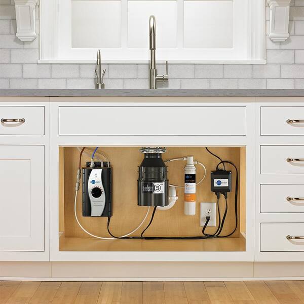 InSinkErator Indulge Modern Series 1-Handle 9.25 in. Faucet for Instant Hot  Water Dispenser in Polished Nickel F-H3300PN - The Home Depot