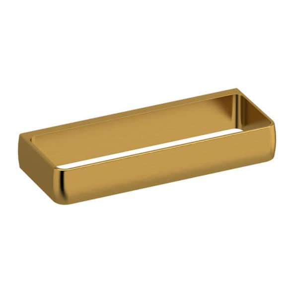 Maximilien 3-Bar Wall Mount Towel Rack in Brushed Brass