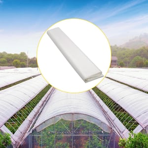 Greenhouse Film 24 ft. x 100 ft. Greenhouse Plastic Sheeting 6 Mil Thickness UV Proof Clear Polyethylene Cover