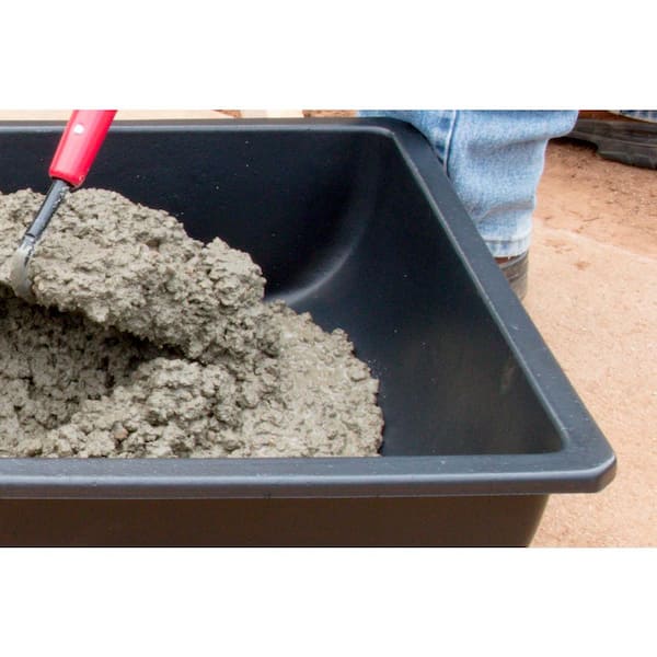 2-Pack Argee 14 Gal Grout Mortar Heavy Duty Mixing Tub For Mixing Cement 