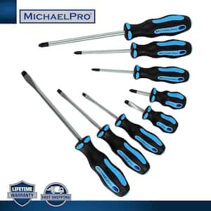 8-Piece Slotted and Phillips Screwdriver Set