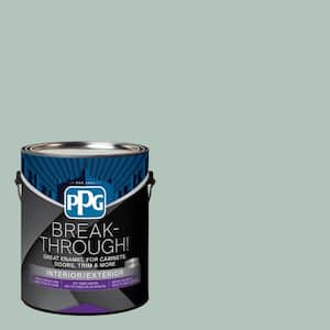 1 gal. PPG1135-4 Aquamarine Dream Satin Door, Trim & Cabinet Paint