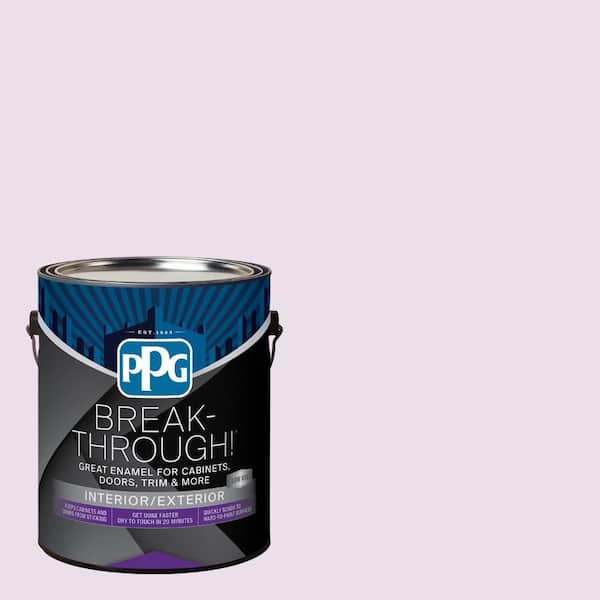 Break-Through! 1 gal. PPG1250-1 Angora Pink Satin Door, Trim & Cabinet Paint