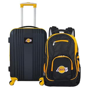 NBA LA Lakers 2-Piece Set Luggage and Backpack