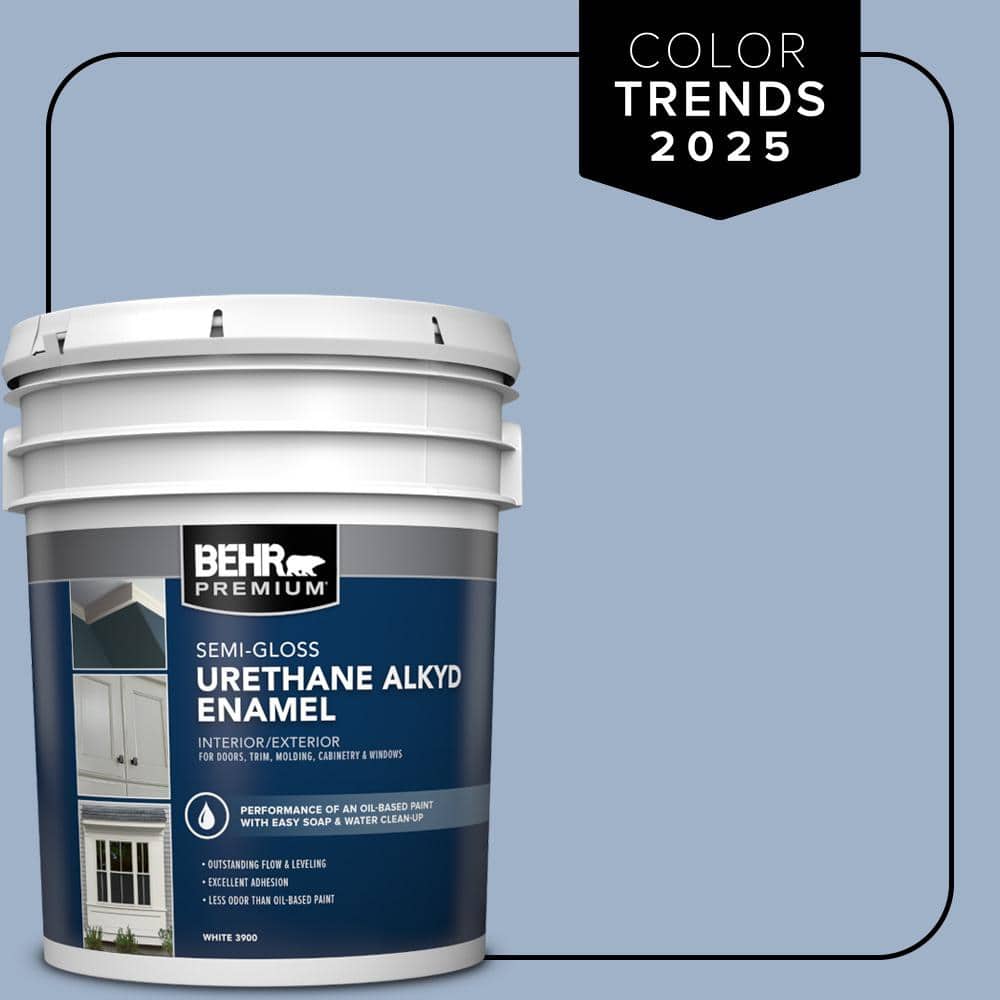 5 gal. #S530-3 Aerial View Urethane Alkyd Semi-Gloss Enamel Interior/Exterior Paint price history on PriceWatchPro