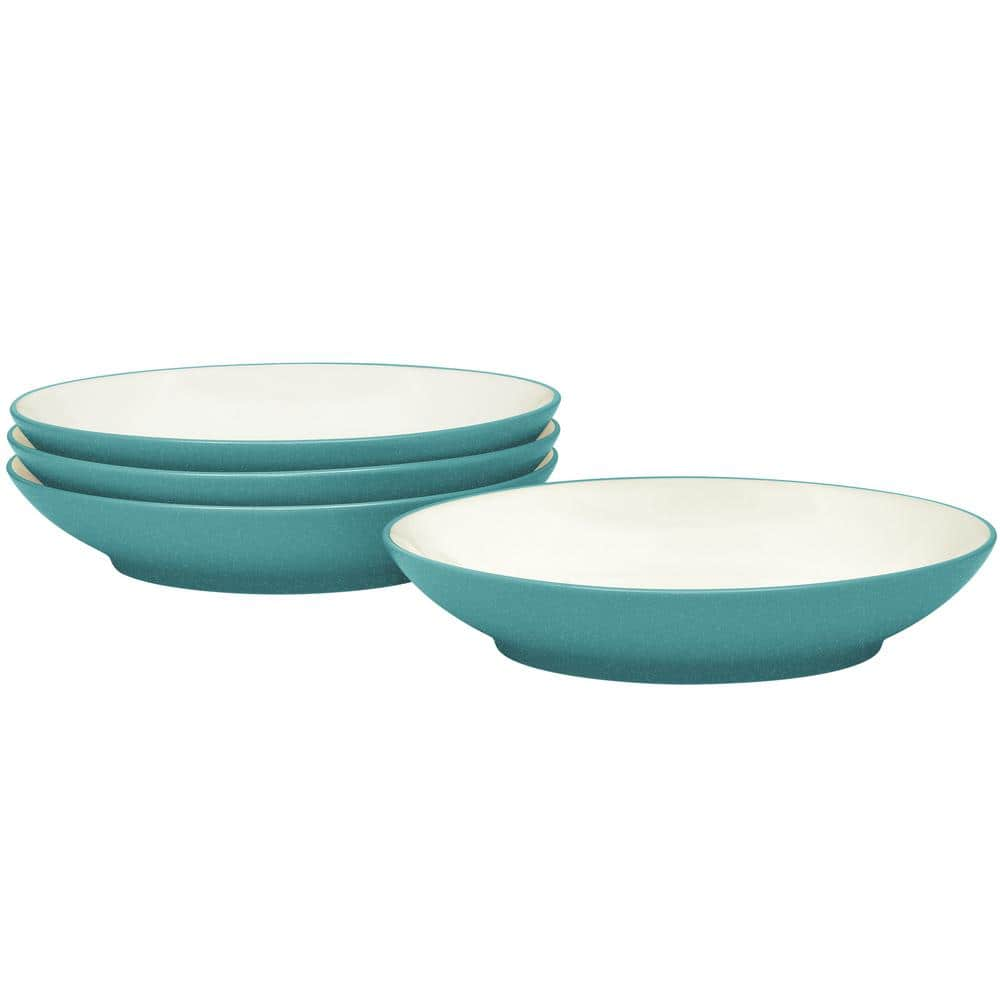 Noritake Colorwave Turquoise 9 In., 35 Fl.oz (Turquoise) Stoneware ...