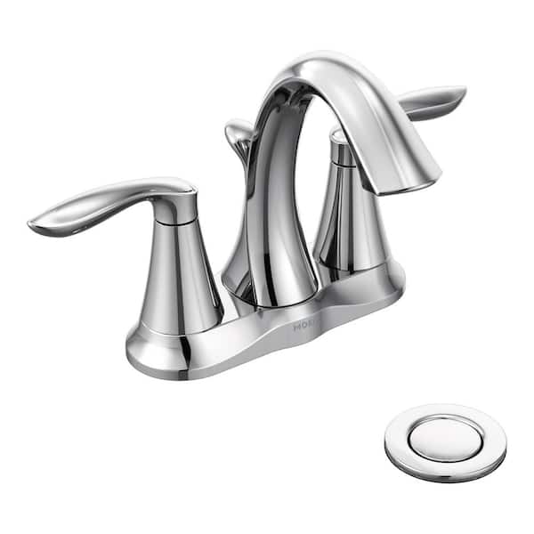 Chrome Moen Centerset Bathroom Faucets 6410 64 600 