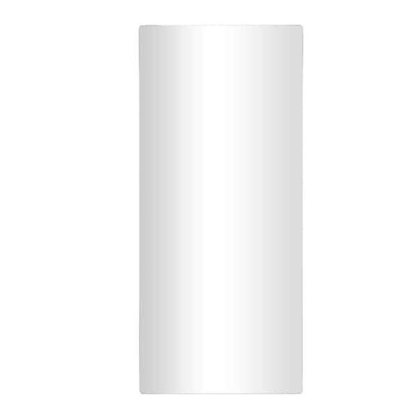 CosmoLiving by Cosmopolitan 71 in. x 32 in. Rectangle Frameless Silver Wall Mirror