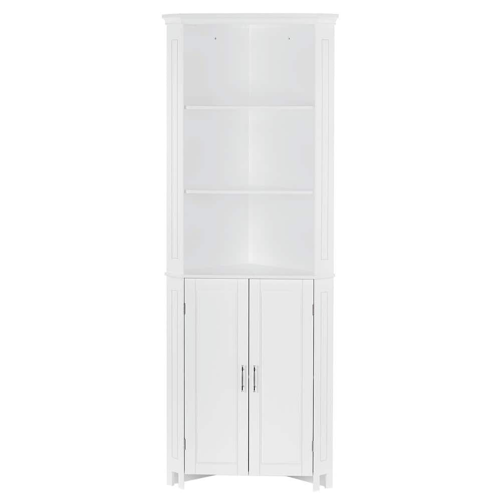 RiverRidge Home Monroe Two-Door Tall Cabinet - White