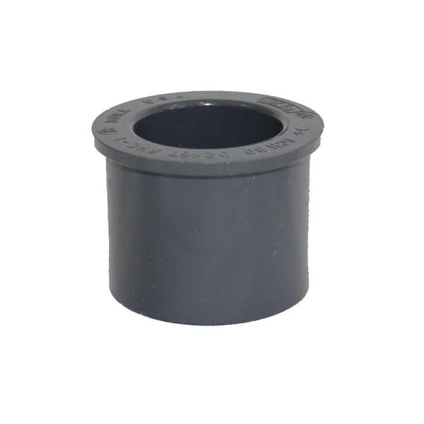DURA 2 in. x 1-1/2 in. Sch. 80 PVC Red Bushing