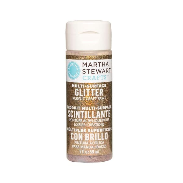 Martha Stewart Crafts 2-oz. Sunstone Multi-Surface Glitter Acrylic Craft Paint
