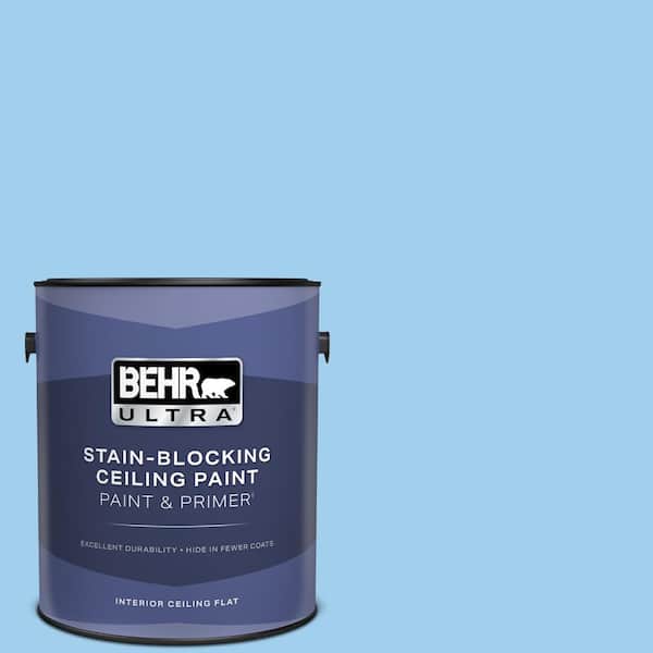 BEHR ULTRA 1 gal. #P510-2 Mediterranean Charm Ceiling Flat Interior Paint and Primer