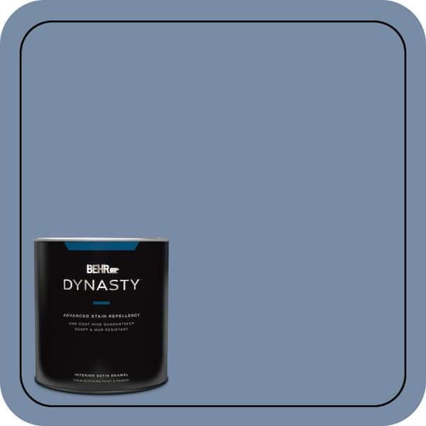 BEHR DYNASTY 1 qt. #590F-5 Magic Spell Satin Enamel Interior Stain-Blocking Paint & Primer
