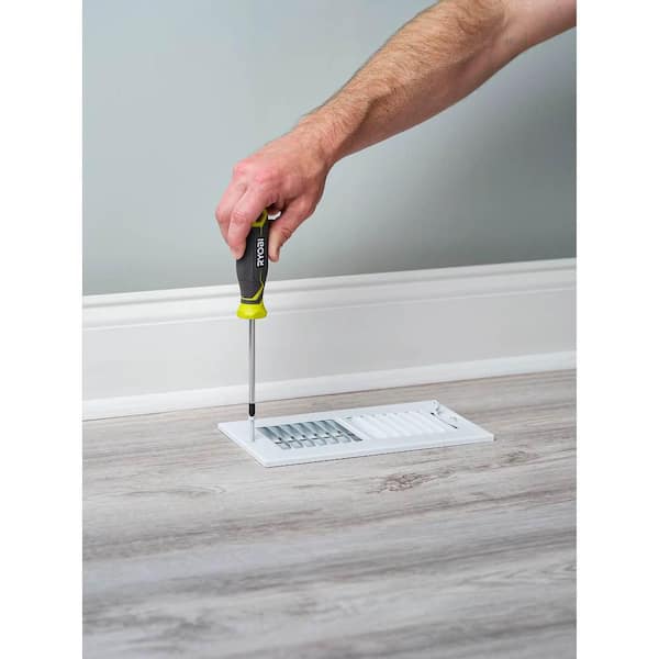 RYOBI - Screwdriver Set (4-Piece) with Cushion Grip Handles