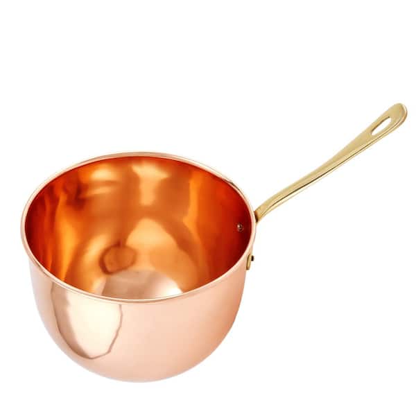 Old Dutch 2 Qt. Solid Copper Beating Bowl Zabaglione Pan