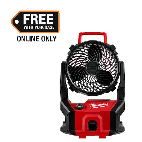 M18 18-Volt Lithium-Ion Brushless Cordless PACKOUT Jobsite Fan (Tool-Only)