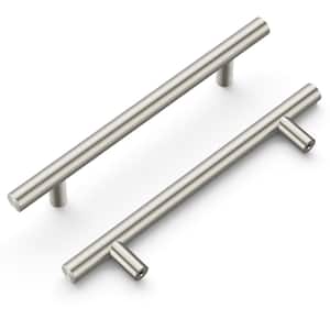 Heritage Designs 5-1/16 in. (128 mm) Center-to-Center Satin Nickel Drawer Pull (10-Pack)