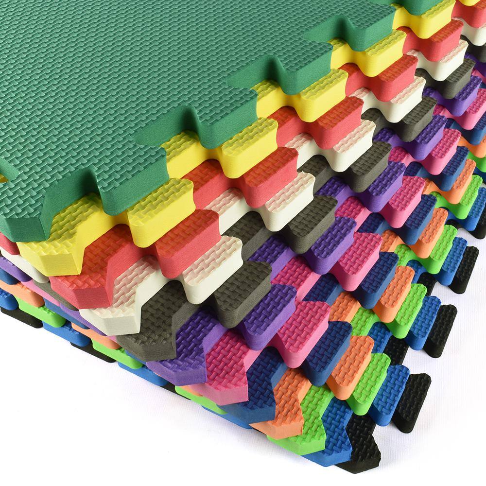 Premium Pink 24" x 24" EVA Foam Interlocking Mats