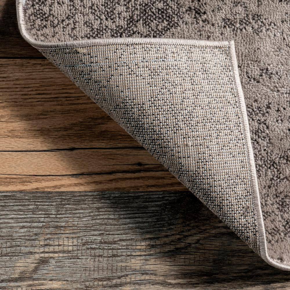 Emelia Abstract Multicolor Synthetic Area Rug