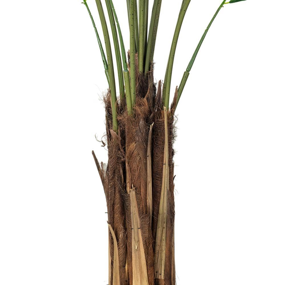 Tropical Oasis 6' Faux Areca Palm in Sturdy Black Planter