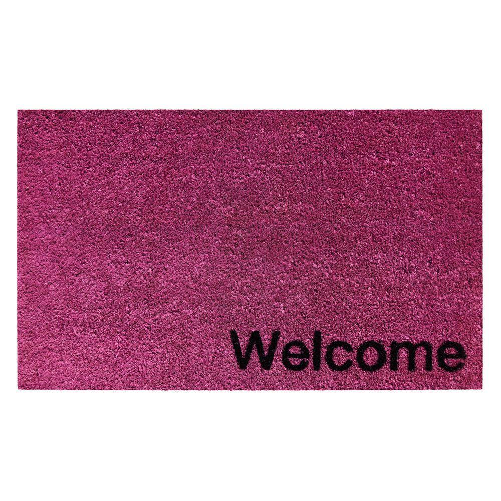 "Collins Magenta Pastel Welcome Doormat, 24"" x 36""" price history on PriceWatchPro