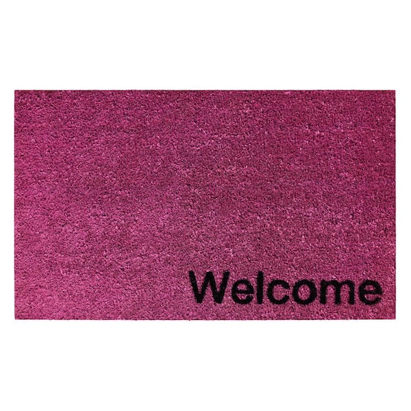Calloway Mills Collins Magenta Pastel Welcome Doormat, 24" x 36"