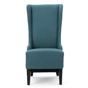 Callie Teal Fabric Parsons Chair