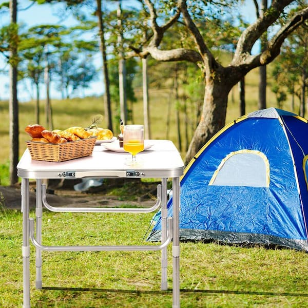 Table pliante portable, table de camping en aluminium, outdoor