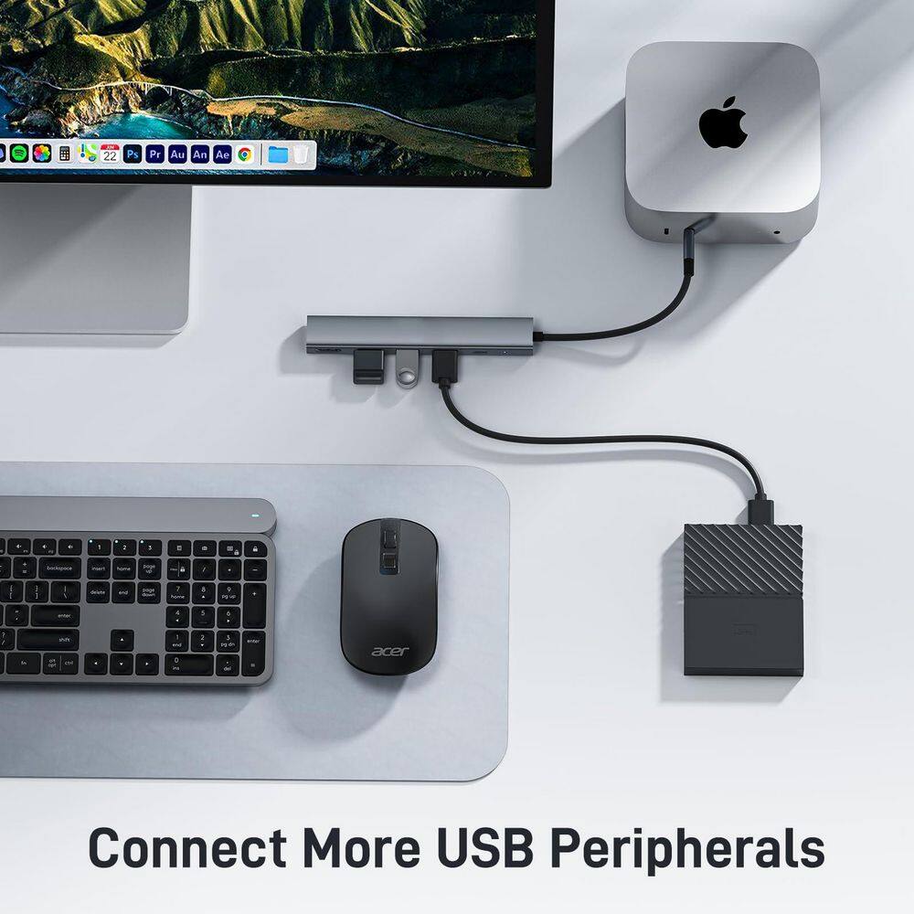 5 in 1 USB C Hub - Thumbnail 3