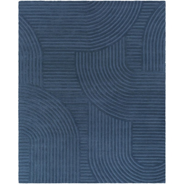 Brook Blue Modern 2 ft. x 3 ft. Indoor Area Rug