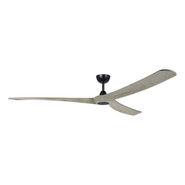 Williwaw 84 in. Outdoor Black Ceiling Fan