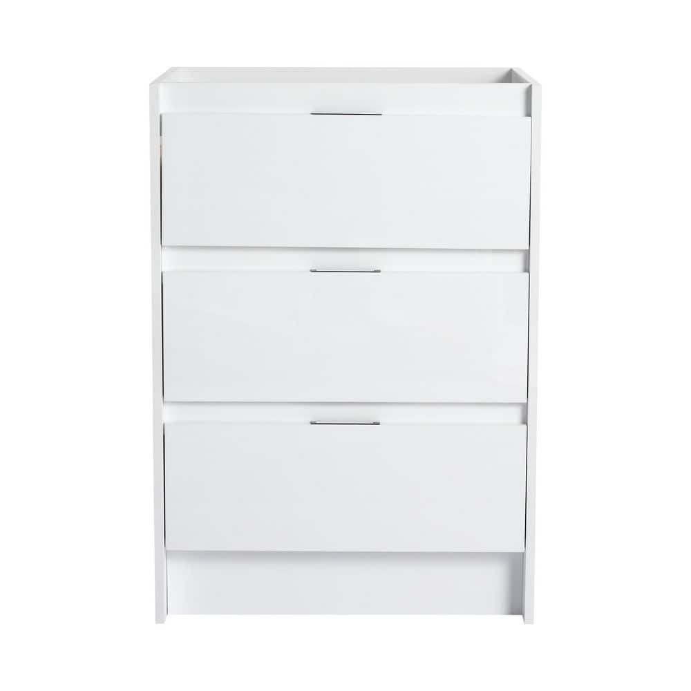 24 in. Bath Vanity Cabinet without Top in Glossy White Unassembled price history on PriceWatchPro