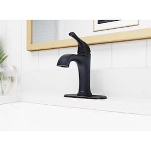 Ladera Single Handle Single HoleBathroom Faucet in Tuscan Bronze