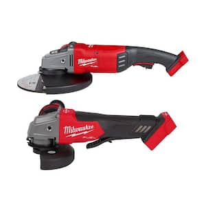 M18 FUEL 18V Lithium-Ion Brushless Cordless 7 in./9 in. Angle Grinder (Tool-Only) w/Brushless Grinder
