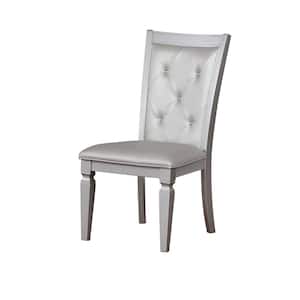 Alena in Silver Side Chair