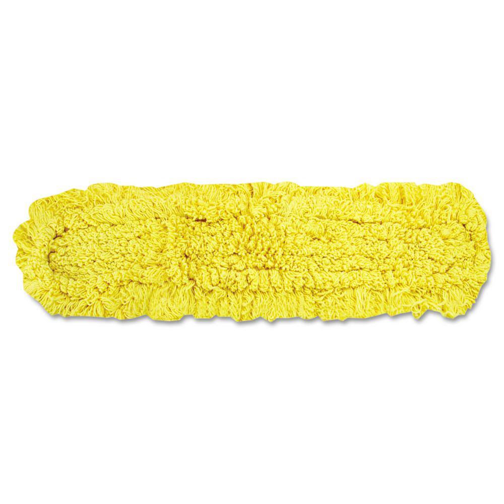Yellow 48-Inch Looped-End Yarn Dust Mop Head