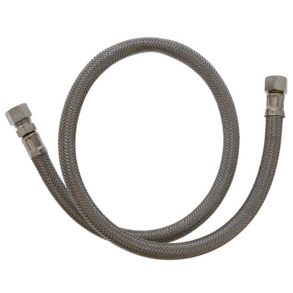 3/8 in. Flare x 3/8 in. Compression x 30 in. Length Flexible Braided Stainless Steel Texas Style Faucet Connector price history on PriceWatchPro