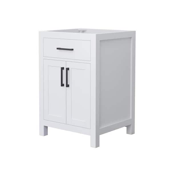 Beckett 23.25 in. Bath Vanity Cabinet without Top in White