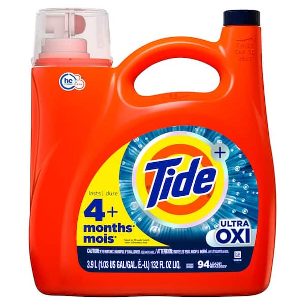 Tide 132 oz. HE Ultra Oxi Liquid Laundry Detergent (94-Loads)