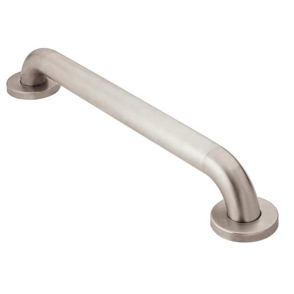 Adrinfly 36 in. Concealed Screw Slip-Resistant Bathroom Safety Grab Bar for Elderly in Peened Stainless Steel