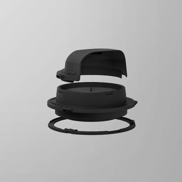 Rain Harvesting High Wall Tank Screen 360, High Wall Tank Screen 360 Hood Kit w/ Screw Down Ring 400 mm