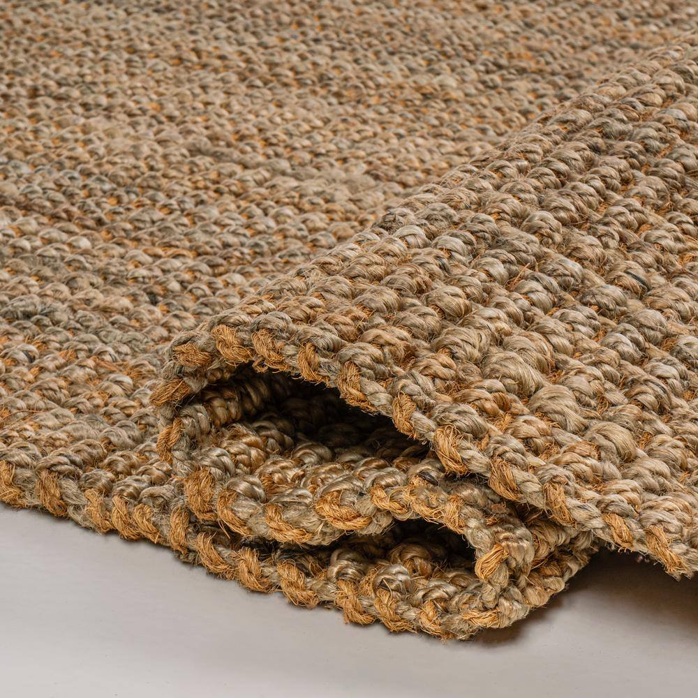 Handwoven Natural Jute Rectangular 3 x 5 Area Rug